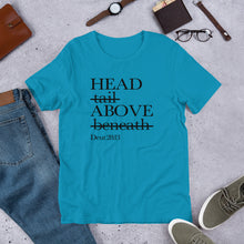Load image into Gallery viewer, HEAD not the tail Short-Sleeve Unisex T-Shirt