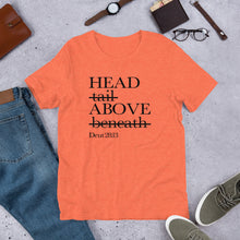 Load image into Gallery viewer, HEAD not the tail Short-Sleeve Unisex T-Shirt