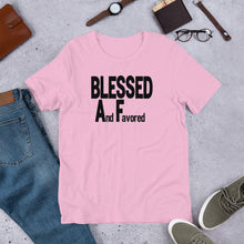 Load image into Gallery viewer, Blessed AF Short-Sleeve Unisex T-Shirt