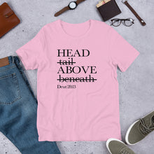 Load image into Gallery viewer, HEAD not the tail Short-Sleeve Unisex T-Shirt