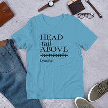 Load image into Gallery viewer, HEAD not the tail Short-Sleeve Unisex T-Shirt