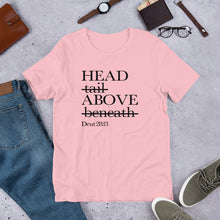 Load image into Gallery viewer, HEAD not the tail Short-Sleeve Unisex T-Shirt