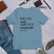 Load image into Gallery viewer, HEAD not the tail Short-Sleeve Unisex T-Shirt