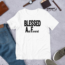 Load image into Gallery viewer, Blessed AF Short-Sleeve Unisex T-Shirt