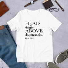Load image into Gallery viewer, HEAD not the tail Short-Sleeve Unisex T-Shirt