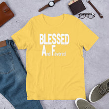 Load image into Gallery viewer, Blessed AF -w- Short Sleeve Unisex T-Shirt