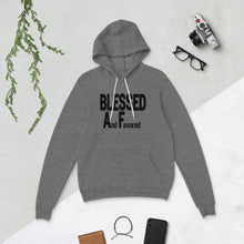 Load image into Gallery viewer, Blessed AF Unisex hoodie