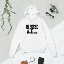 Load image into Gallery viewer, Blessed AF Unisex hoodie