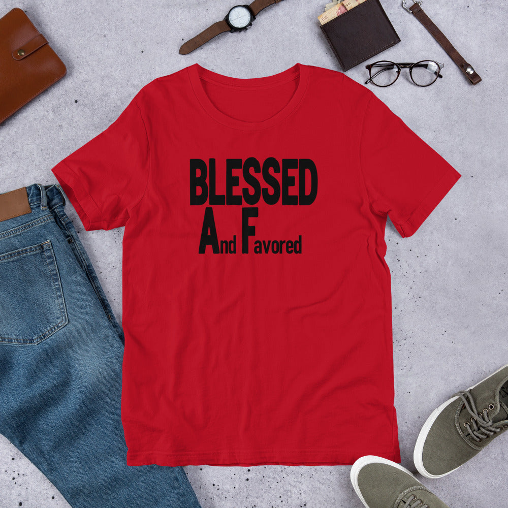 Blessed AF Short-Sleeve Unisex T-Shirt