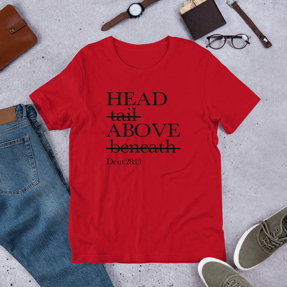 HEAD not the tail Short-Sleeve Unisex T-Shirt