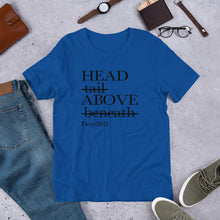 Load image into Gallery viewer, HEAD not the tail Short-Sleeve Unisex T-Shirt
