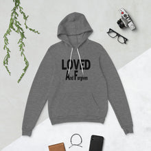 Load image into Gallery viewer, Loved AF Unisex hoodie
