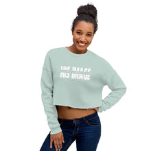 Load image into Gallery viewer, Created in HIS IMAGE -w- Crop Sweatshirt
