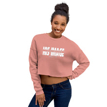 Load image into Gallery viewer, Created in HIS IMAGE -w- Crop Sweatshirt
