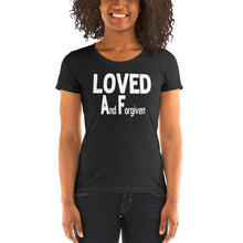 Load image into Gallery viewer, Loved AF -w- Ladies&#39; short sleeve t-shirt
