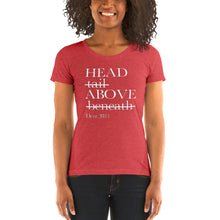 Load image into Gallery viewer, Head not the tail -w- Ladies&#39; short sleeve t-shirt
