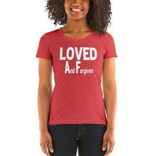 Load image into Gallery viewer, Loved AF -w- Ladies&#39; short sleeve t-shirt
